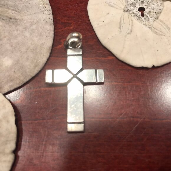BLACK FRIDA SALE! James Avery Plain Large Latin Cross Pendant  Sterling Silver